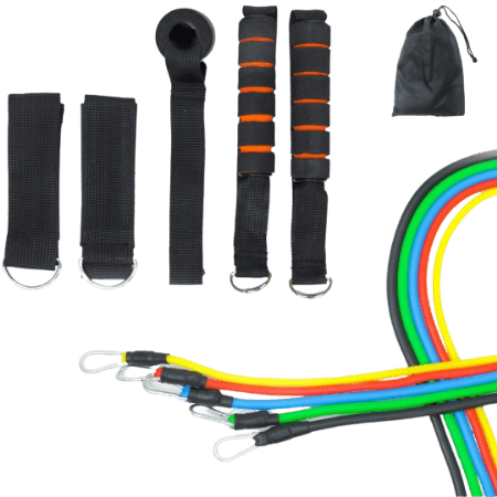 Astan Hogar Exercise Band with Handle - 5 pcs