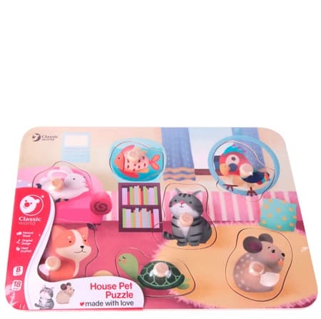 Classic World Animal Puzzle - 7 Pieces