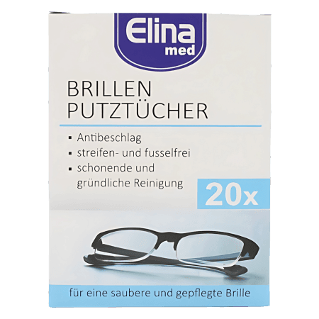 Elina Med Glasses Cloths - 20 pcs