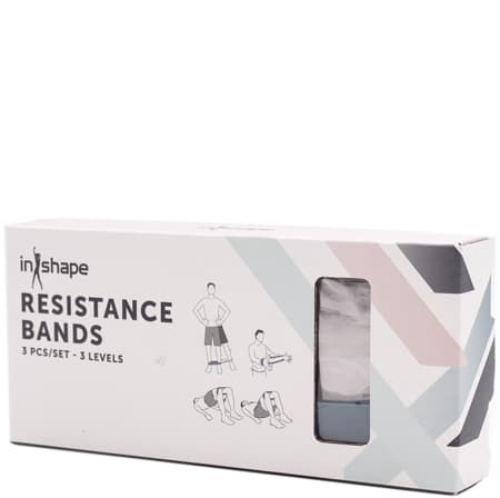 InShape Resistance Bands - 3 pcs