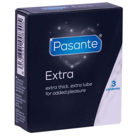 Pasante Extra Condoms - 3 pcs