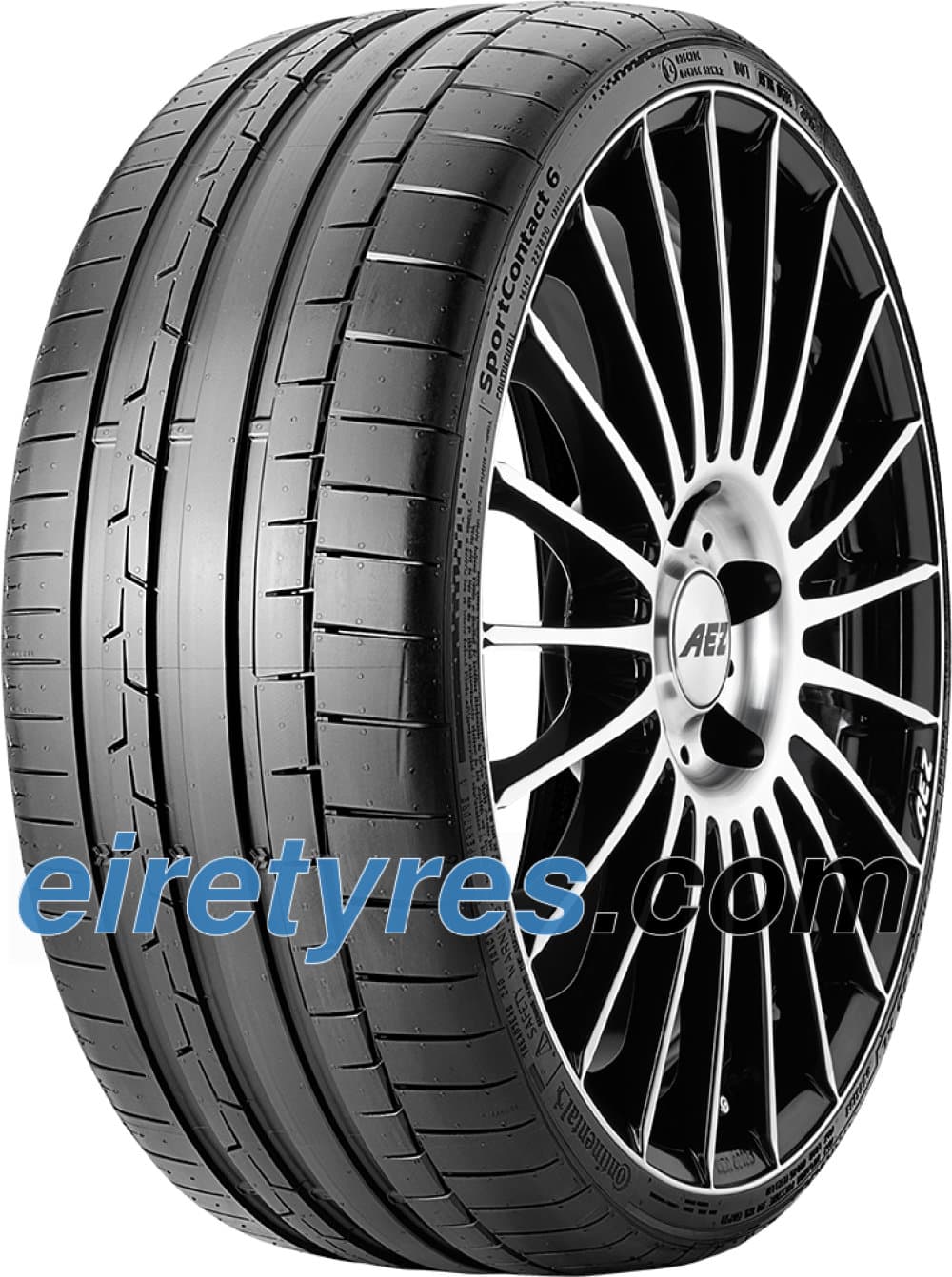 Continental SportContact 6 ( 285/35 ZR20 (100Y) EVc, MGT, with kerbing rib )