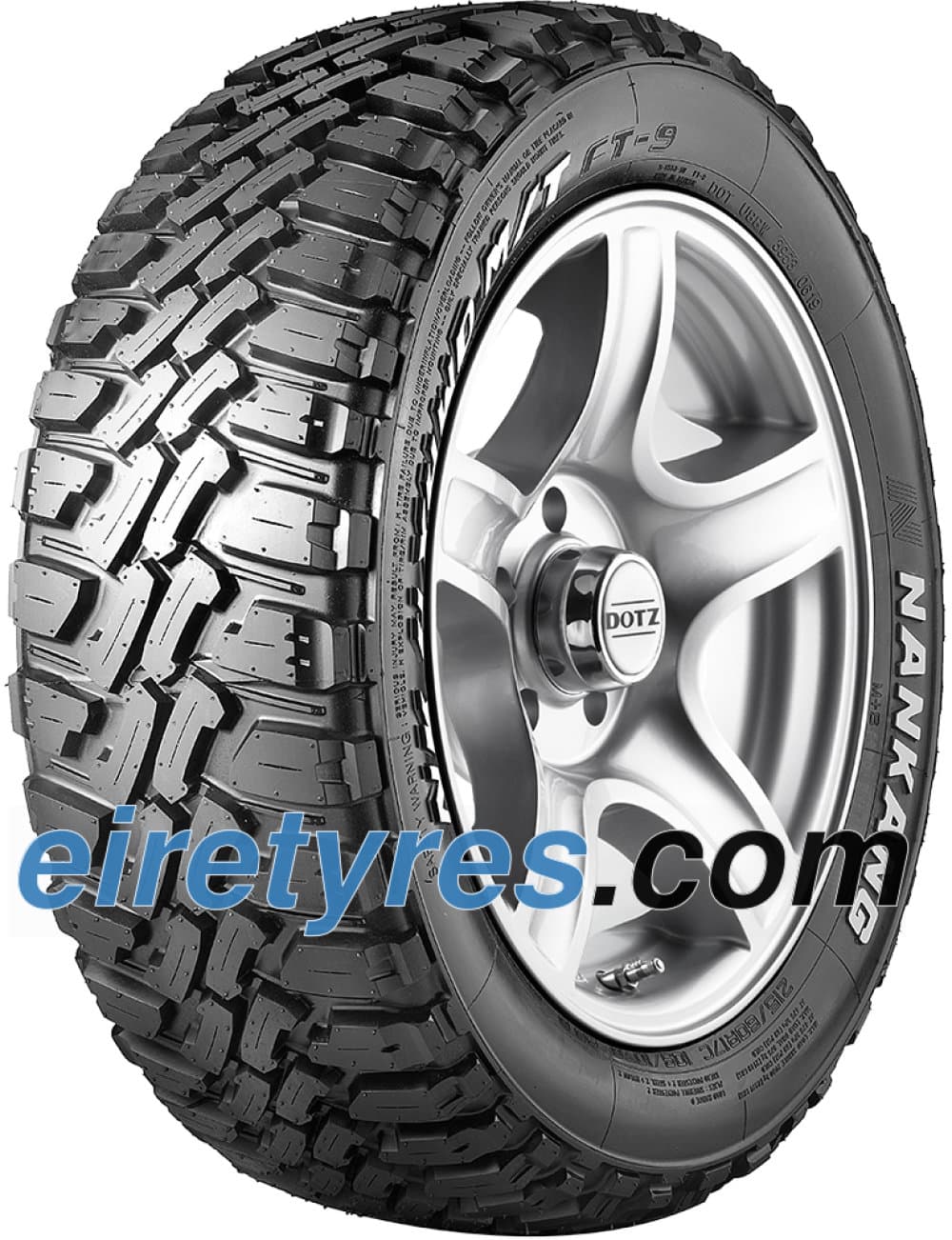 Nankang NK 4X4WD M/T FT-9 ( LT265/65 R17 120/117Q, POR, with rim protection (MFS) )