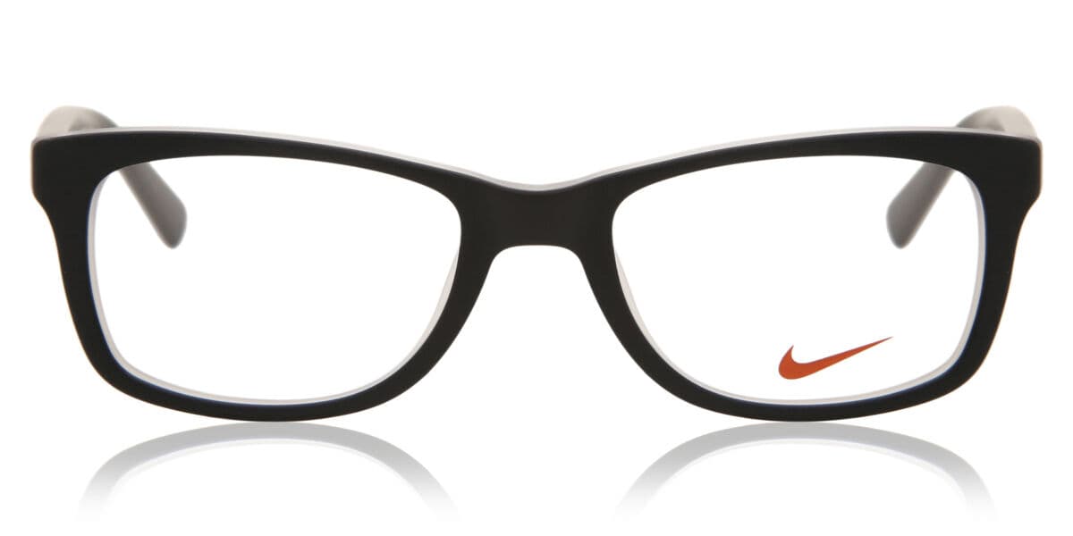 Nike 5509 Kids 018 Kids' Eyeglasses Black Size 48 - Blue Light Block Available