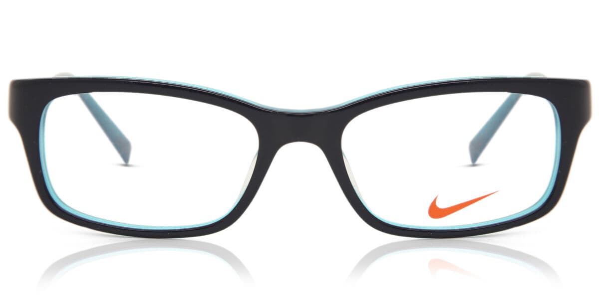 Nike 5513 Kids 485 Kids' Eyeglasses Black Size 49 - Blue Light Block Available