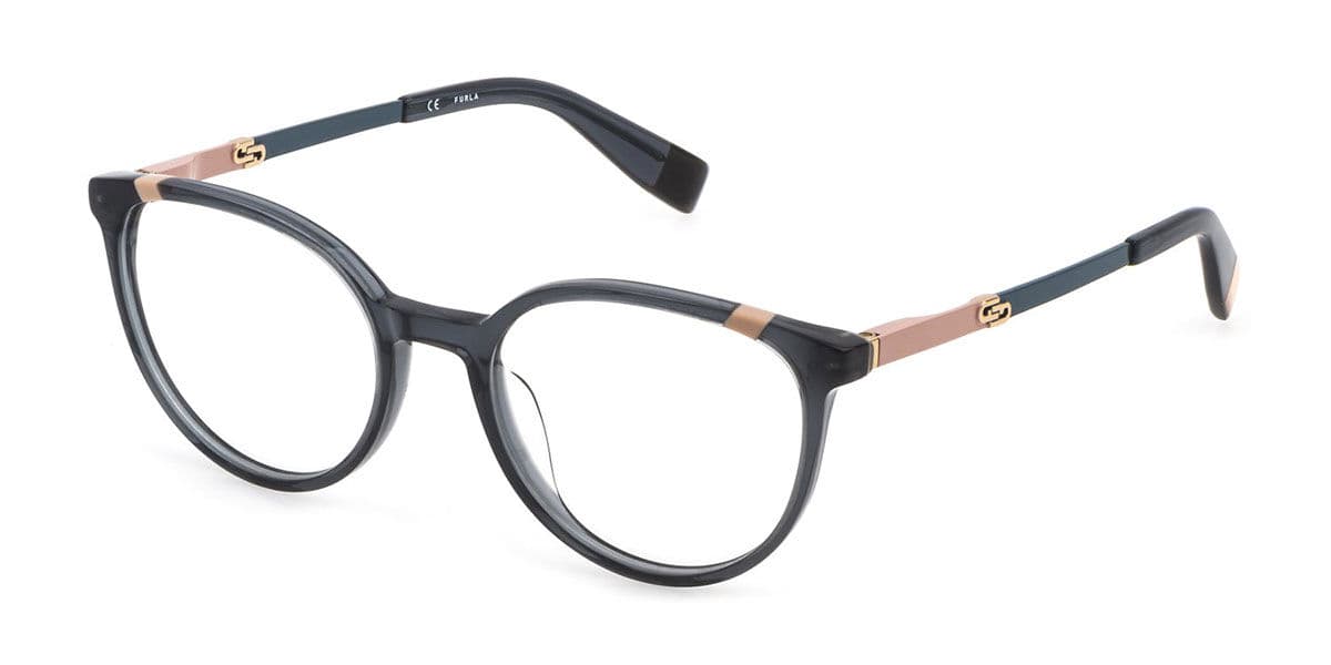Furla VFU493V 09RM Women's Eyeglasses Clear Size 50 - Blue Light Block Available