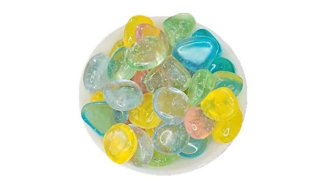 Glow In The Dark Aquarium Landscaping Stones - 10 Colours