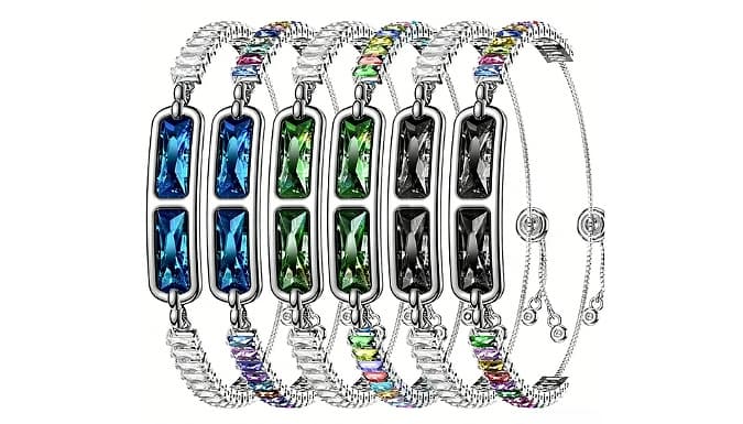 Women's Multi-Functional Wellness-Tracking Smart Bracelet - 3 Colours, 2 Chains
