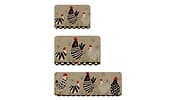 Non-Slip Chicken Print Floor Mat - 4 Sizes view 2