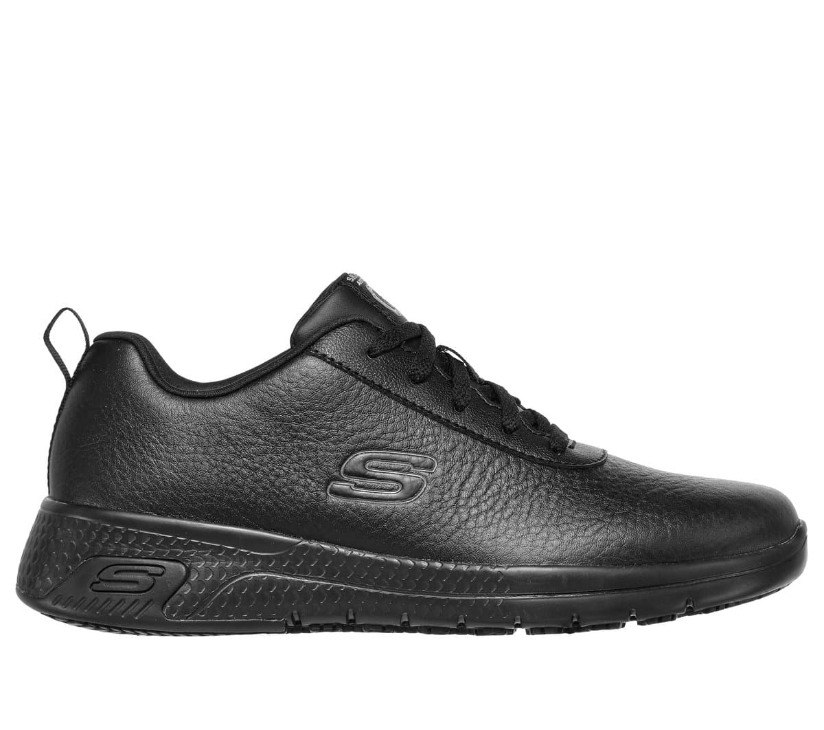 Skechers Women's Work Relaxed Fit: Marsing - Gmina SR Sneaker in Black, Size 2