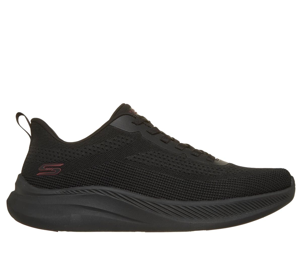 Skechers Men's BOBS Moda Flex Sneaker in Black, Size 6.5, Machine Washable