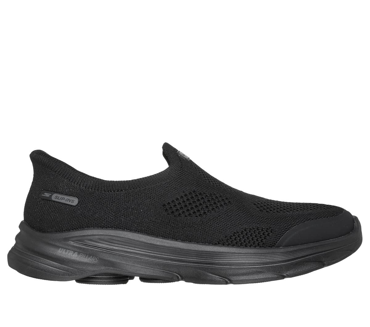 Skechers Women's Slip-ins: GO WALK 8 - Nova Sneaker in Black, Size 2, Vegan, Machine Washable