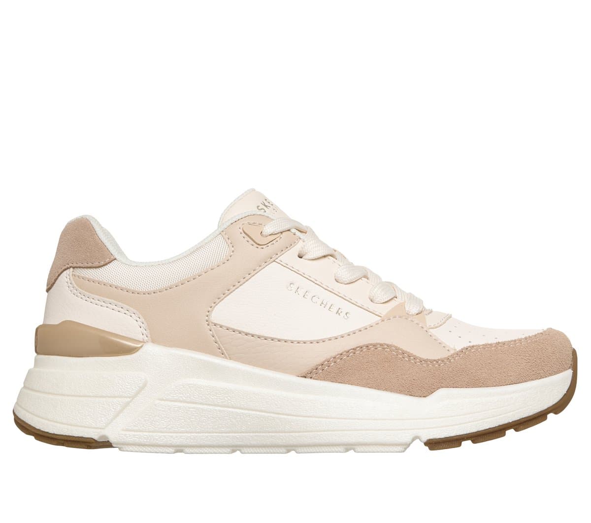 Skechers Women's Rovina Lite - Cool Two The Core Sneaker in Natural, Size 6