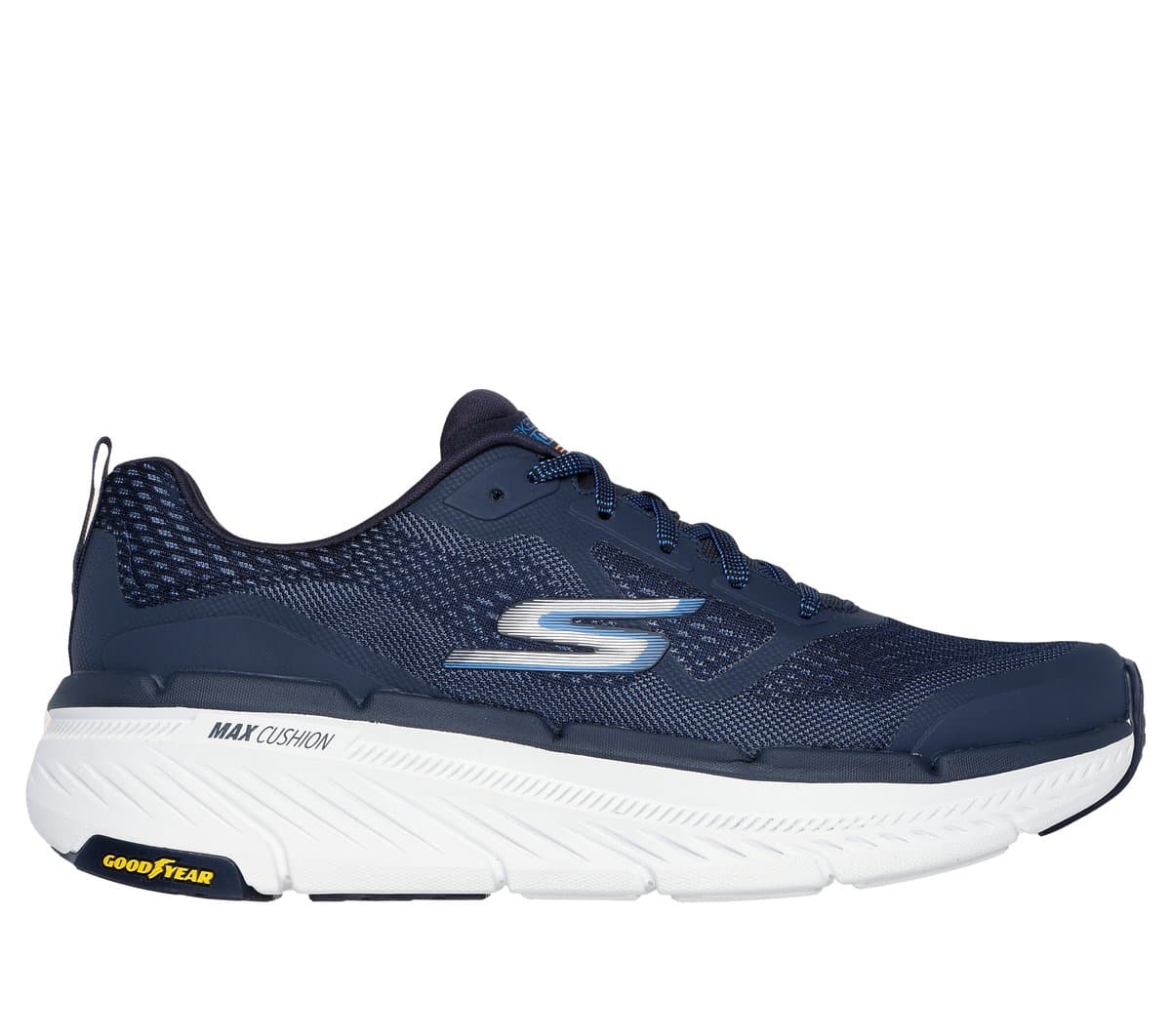 Skechers Men's Max Cushioning Premier 2.0 - Vantage Sneaker in Navy Blue, Size 6
