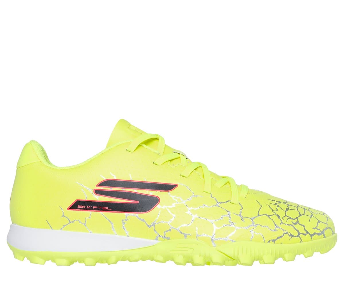 Skechers SKX_1.5 Jr Youth TF Shoes in Yellow/Black, Size 13