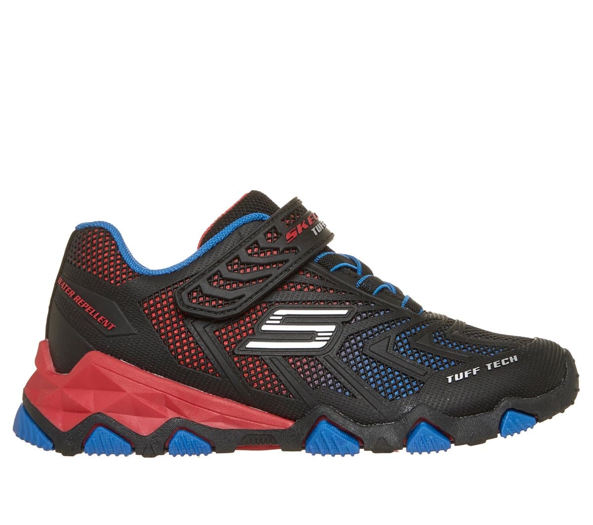 Skechers Boy's Hydro-Matix Sneaker in Black/Red/Blue, Size 1.5