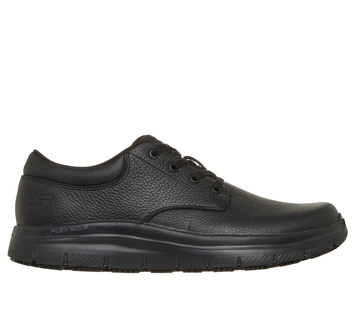 Skechers Men's Work Relaxed Fit: Flex Advantage - Fourche SR Sneaker in Black, Size 6