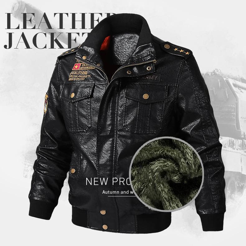 New Men Jackets PU Leather Casual Loose Men's Motorcycle Jacket Locomotive Jackets Plus Size S-6XL cm dark green