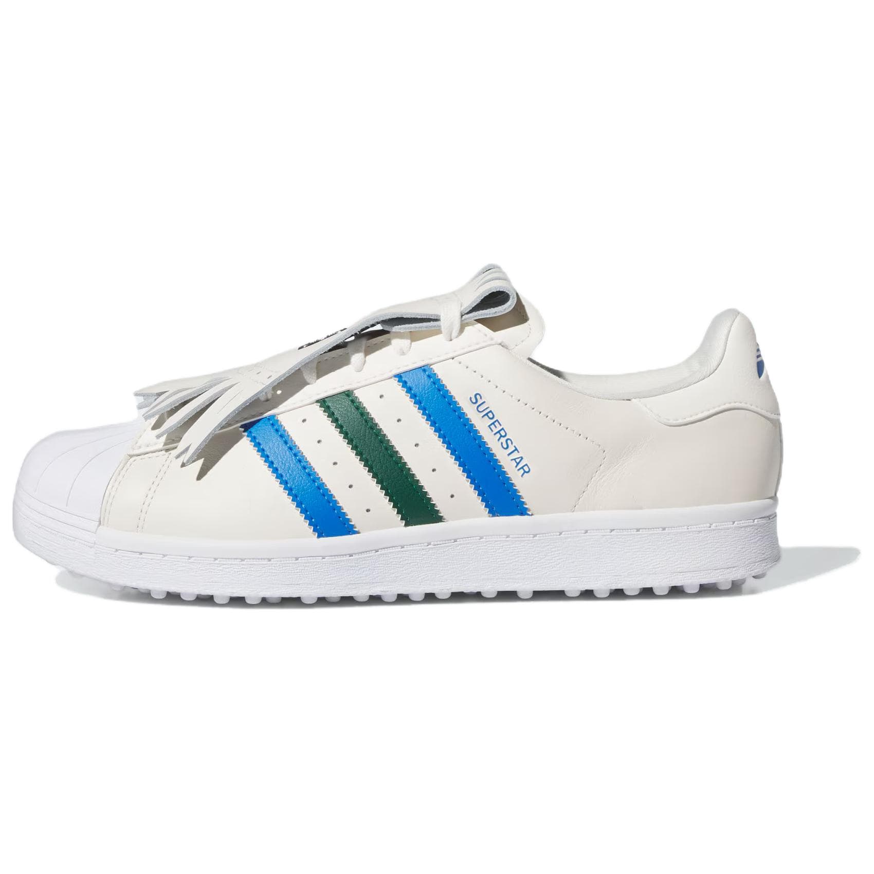 adidas Superstar Spikeless Golf Rolling Links Pack Unisex Sneakers Cream Chalk-White Collegiate-Green IH2500 cm