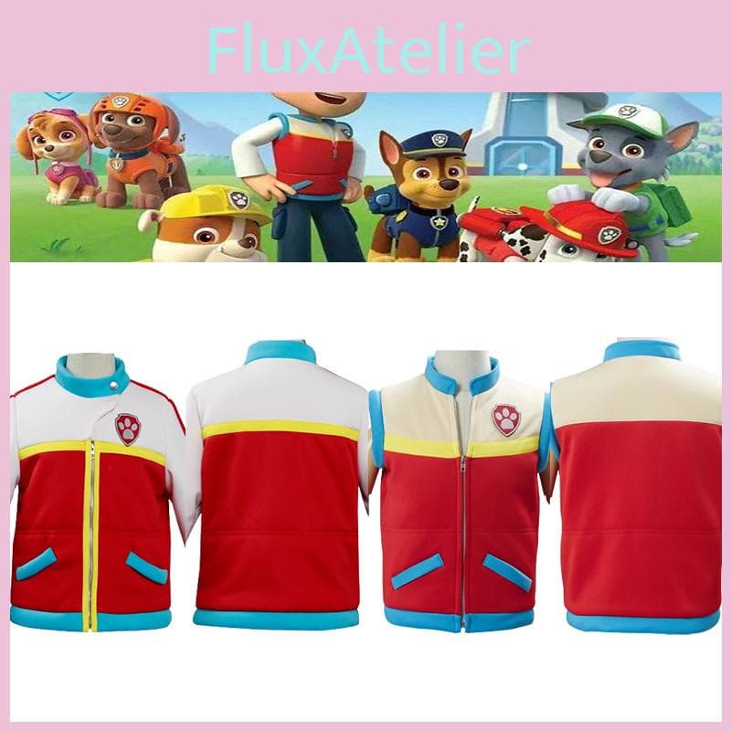 Paw Patrol Ryder Captain's Vest Jacket For Kids And Adults Halloween And Cosplay Costume cm