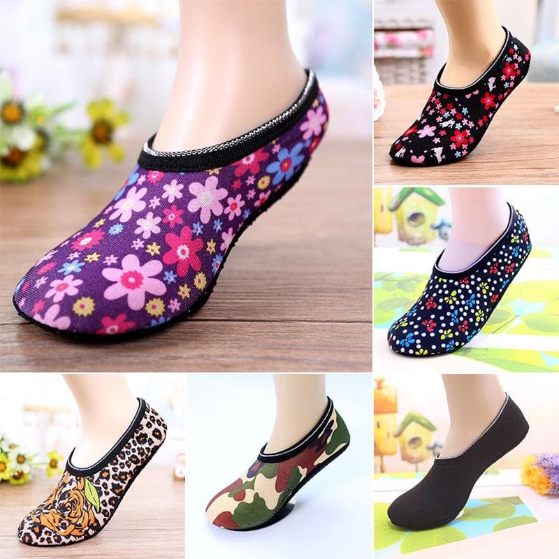 1 Pair Yoga Floor Slipper Non Slip Ankle Fleece Anti-slip Socks Sleeping bed socks Autumn Winter cm
