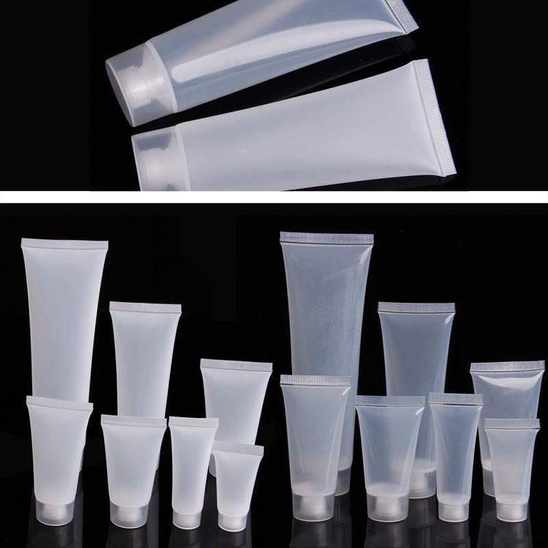 1 τεμ. Μπουκάλι μακιγιάζ Polish Empty Clear Tube Cosmetic Cream Lotion Bottle