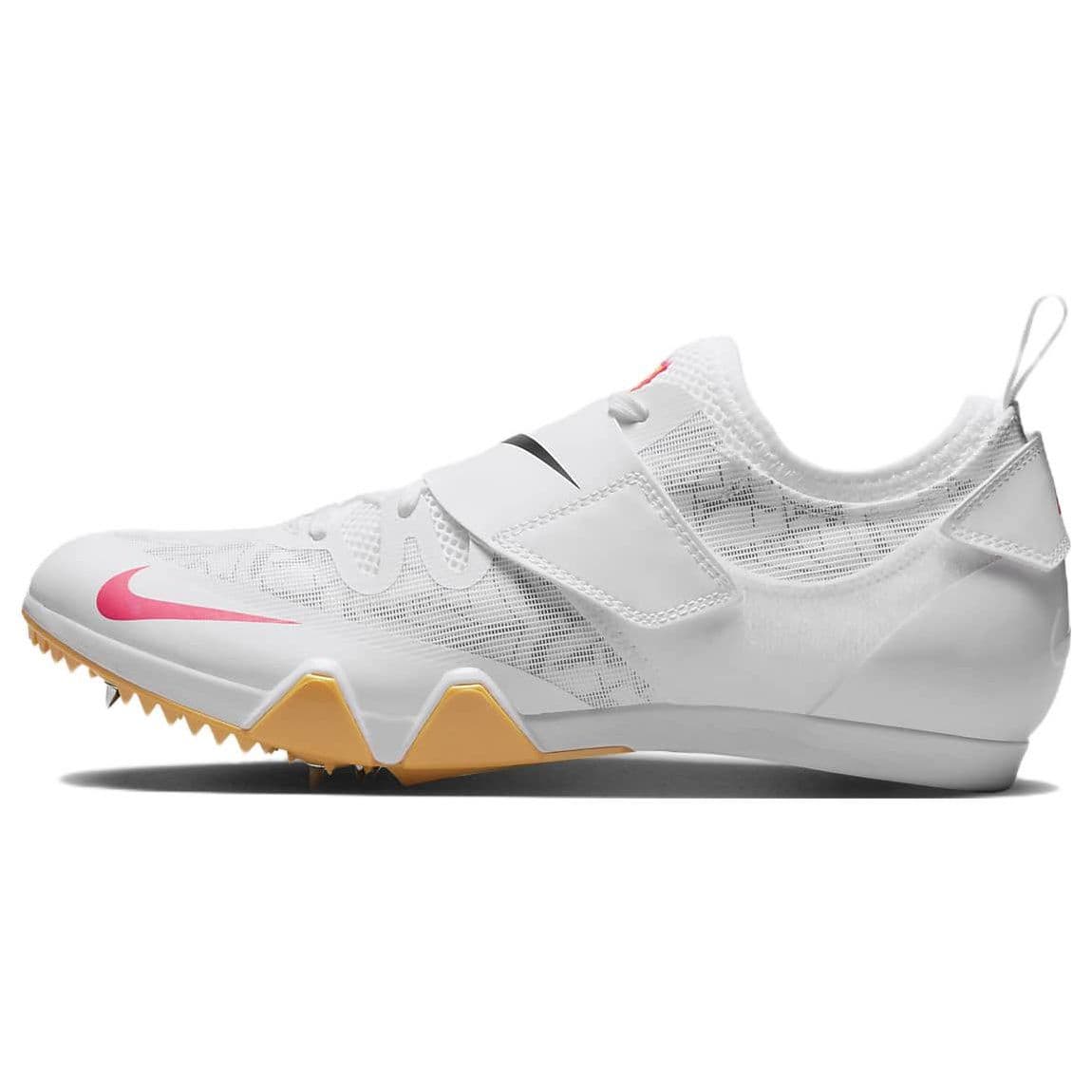 Nike Pole Vault Elite White Hyper Pink Orange Unisex Sneakers Laser-Orange Black AA1204-101 cm