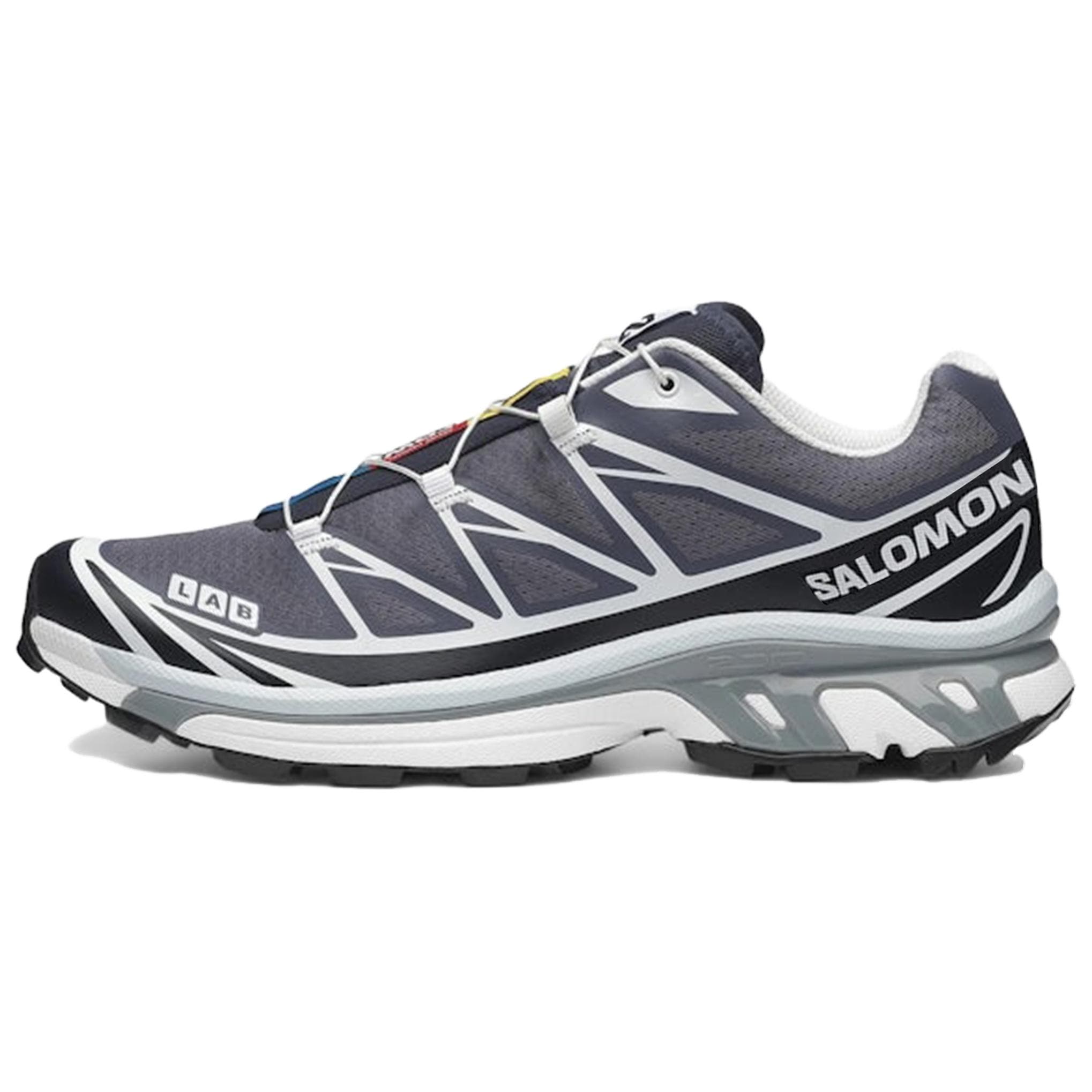 Salomon XT-6 Comfortable Versatile Durable Low-Top Running Shoes Unisex Running Shoes Blue Purple 478640 cm