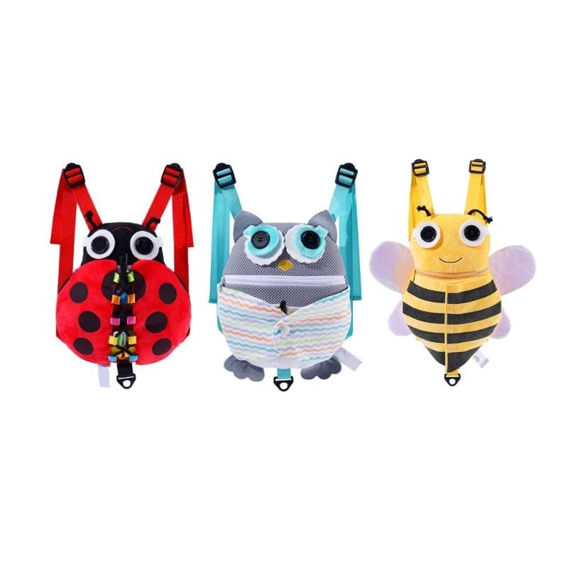 Child Safety Walking Harness with Detachable Leash Comfortable Toddler Backpack Adjustable Child Carriers for Boy Girls cm