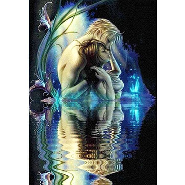 5D Diamond Painting figure Scenery Cross Stitch DIY Diamond Embroidery Landscape Full square rhinestones