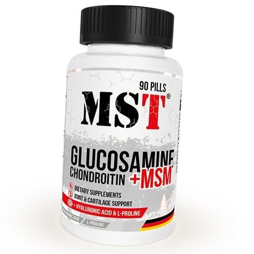 Glucosamine Chondroitin MSM plus Hyaluronic acid, Glucosamine Chondroitin+MSM+Hyaluronic, MST (03288002)