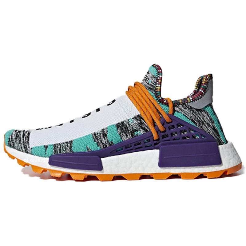 Adidas Pharrell X Adidas Nmd Human Race Trail 'Solar Pack' Sneakers BB9528 cm
