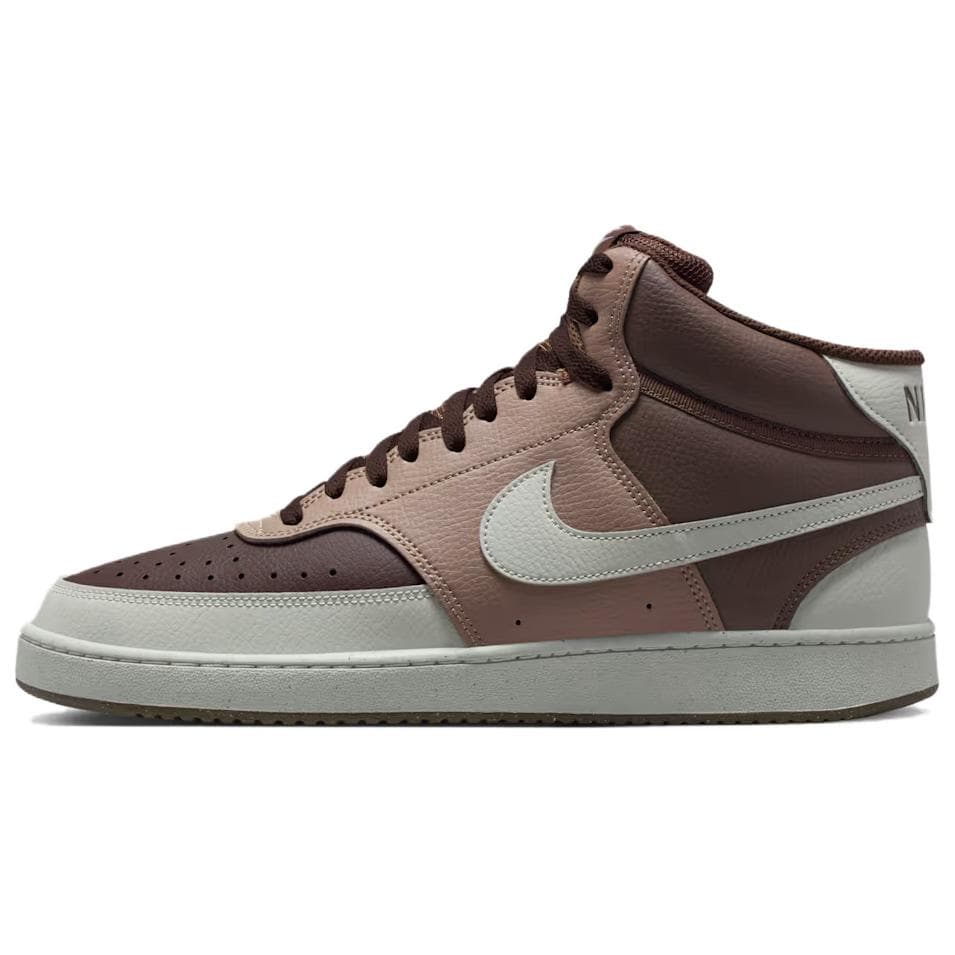 Nike Court Vision Mid Next Nature Baroque Brown Mink Brown Men Sneakers Light-Bone DN3577-200 cm