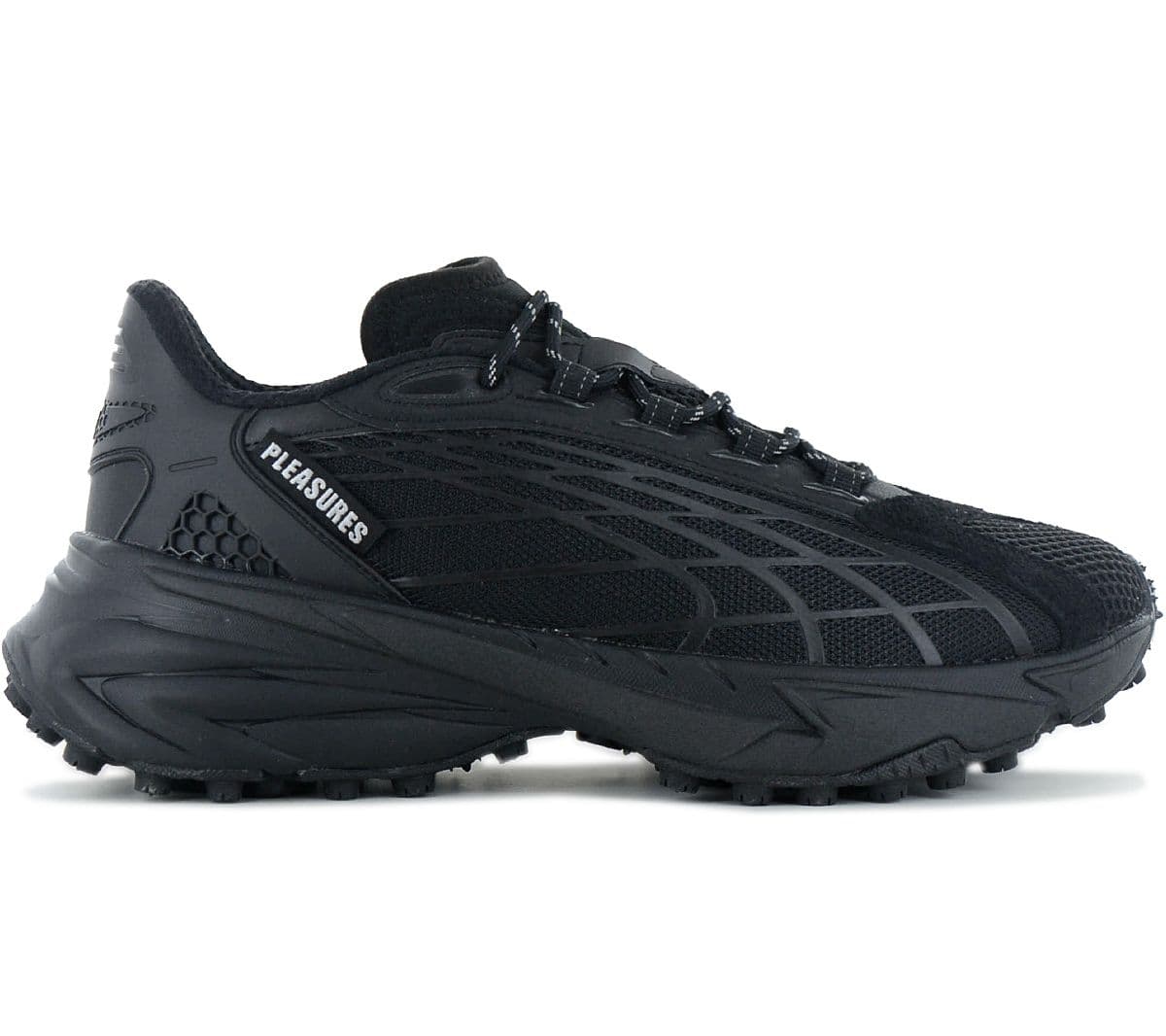 Puma x Pleasures - Spirex - Men's Sneakers Shoes Black 396037-01 ORIGINAL 42.5 black