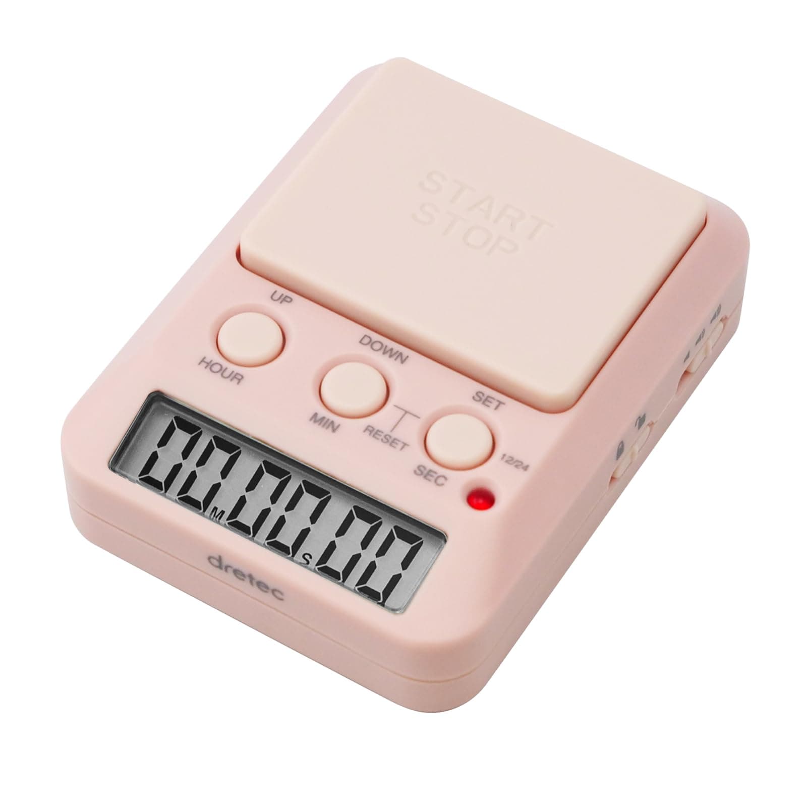 dretec Study Timer Time Up Independent Study with Study Motivate yourself by setting the number of days until exam Silent and Lamp Function for