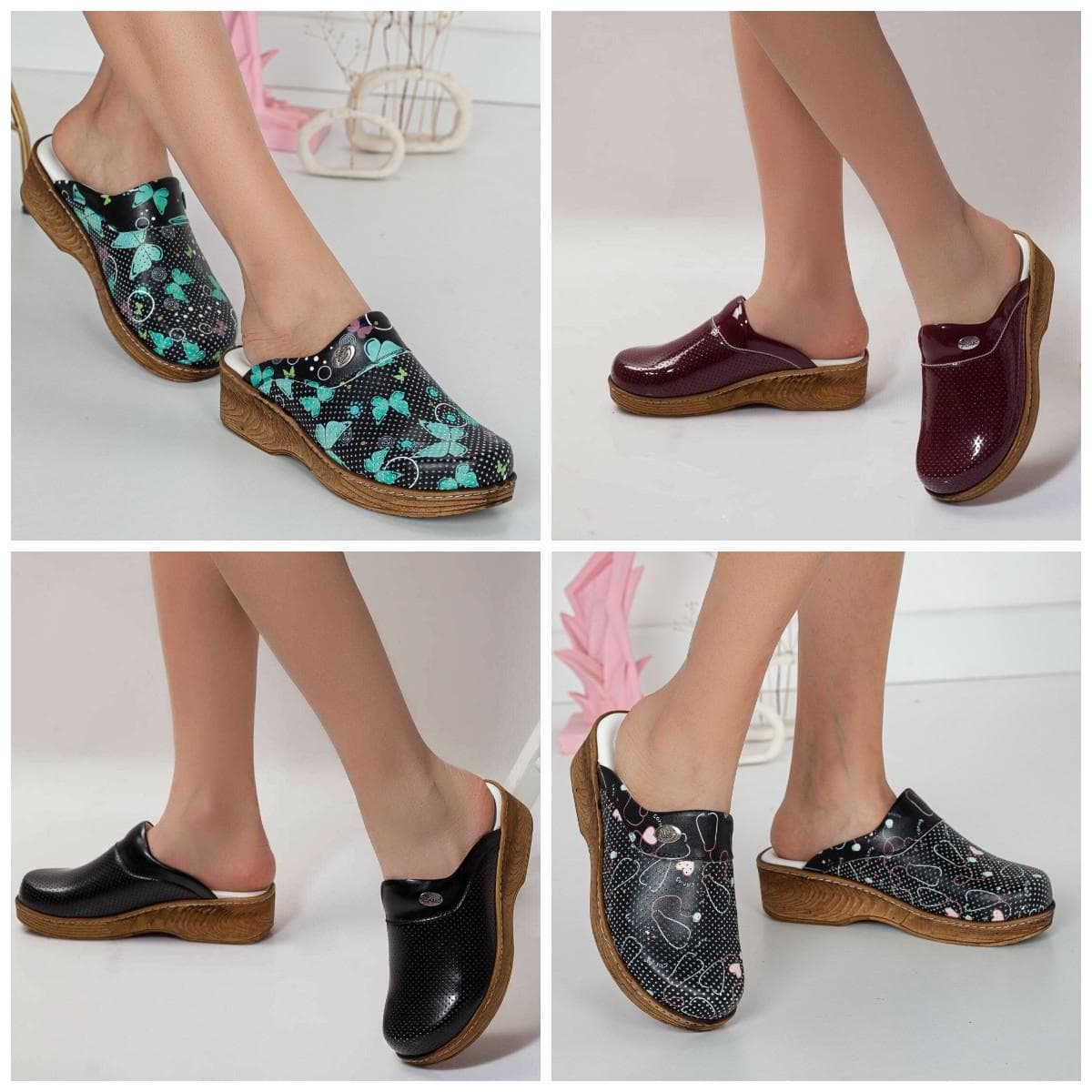 Orthopedic Women's Medical Clogs - Anti-Slip, Comfortable cm