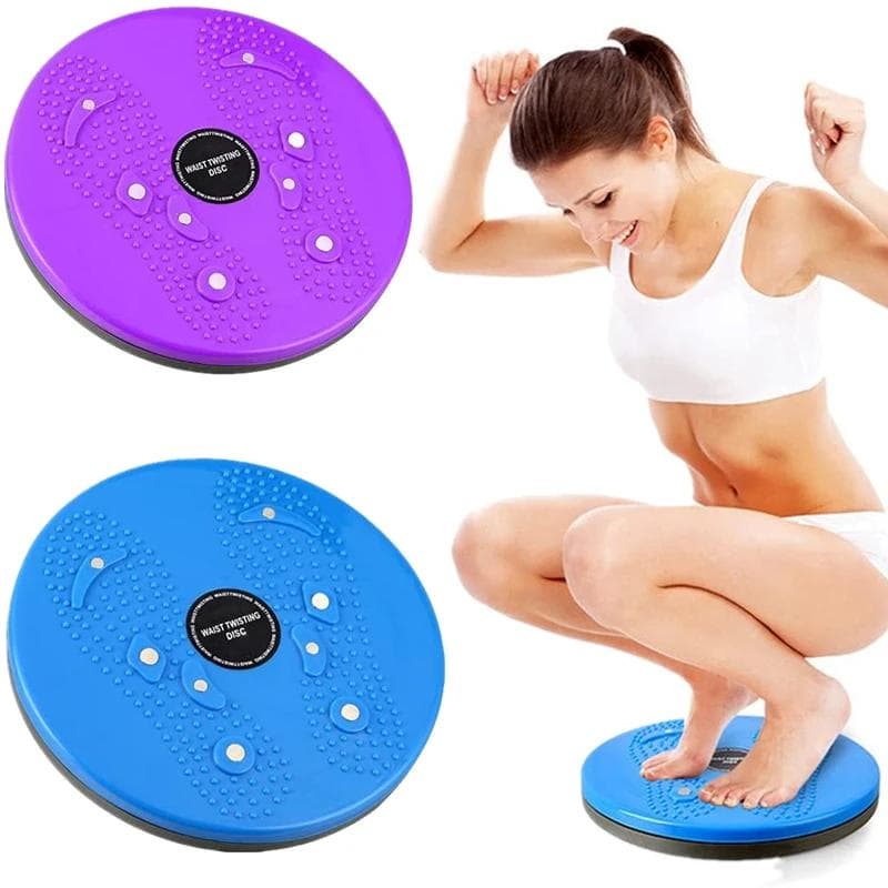 1 Pcs Balance Board Waist Twisting Disc Home Fitness Equipment Sports Magnetic Massage Plate Exercise Abdomen Lose Weight Tool blue