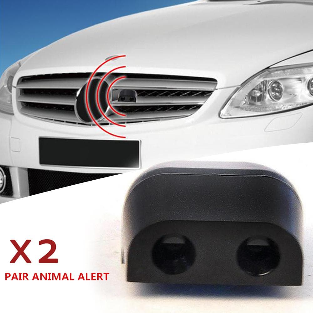 Animal Repellent Black Car Open End Facing Forward