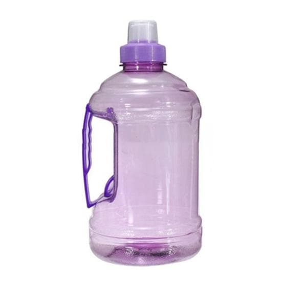 2L Outdoor Running Drink Kettle Large Sport Water  Bottle Cup blue