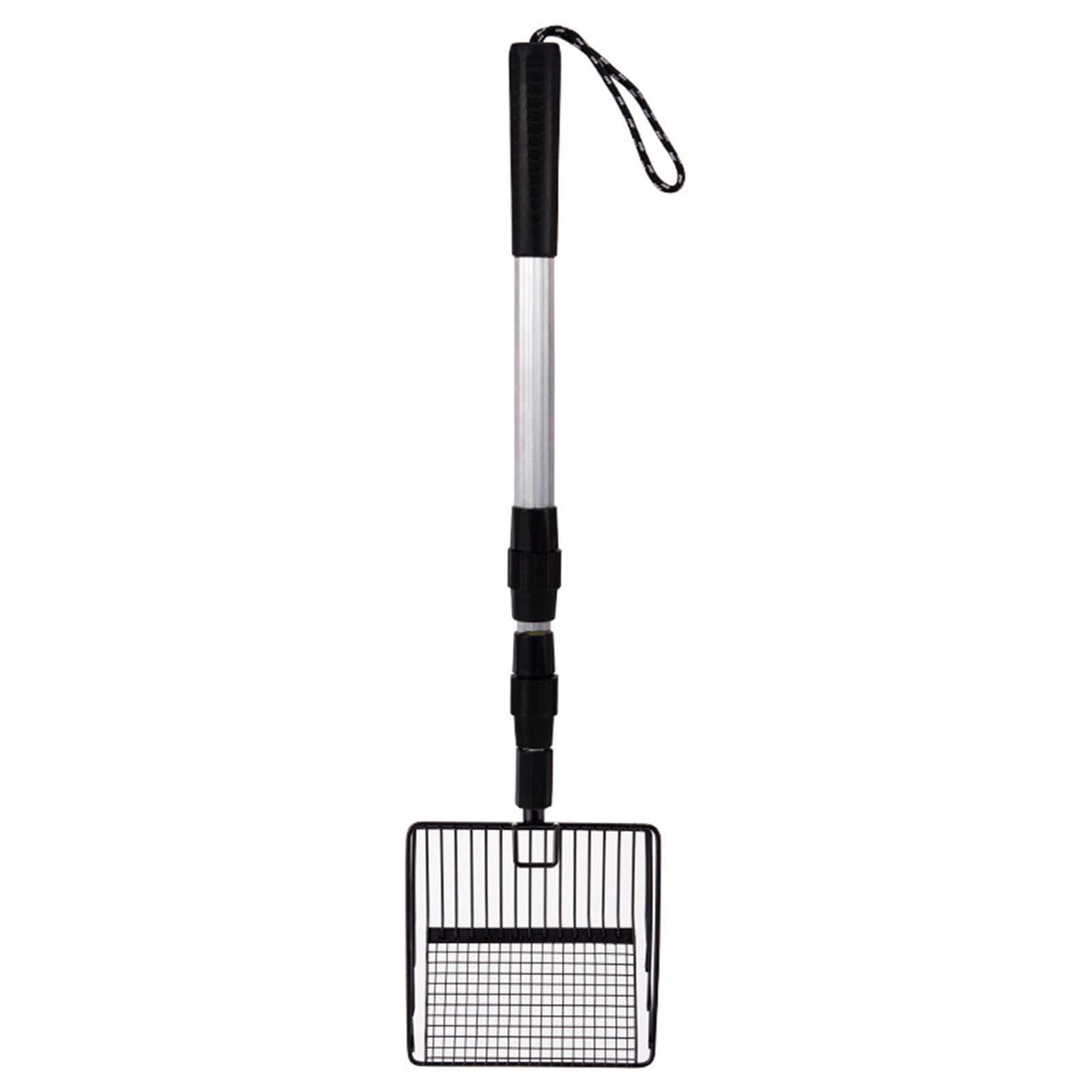 Chicken Poop, Litter Scoop, Chicken Poop , 41.9 Inch Hollow-Out Litter Scoop With Adjustable Handle, Hanging Sifting Shovel