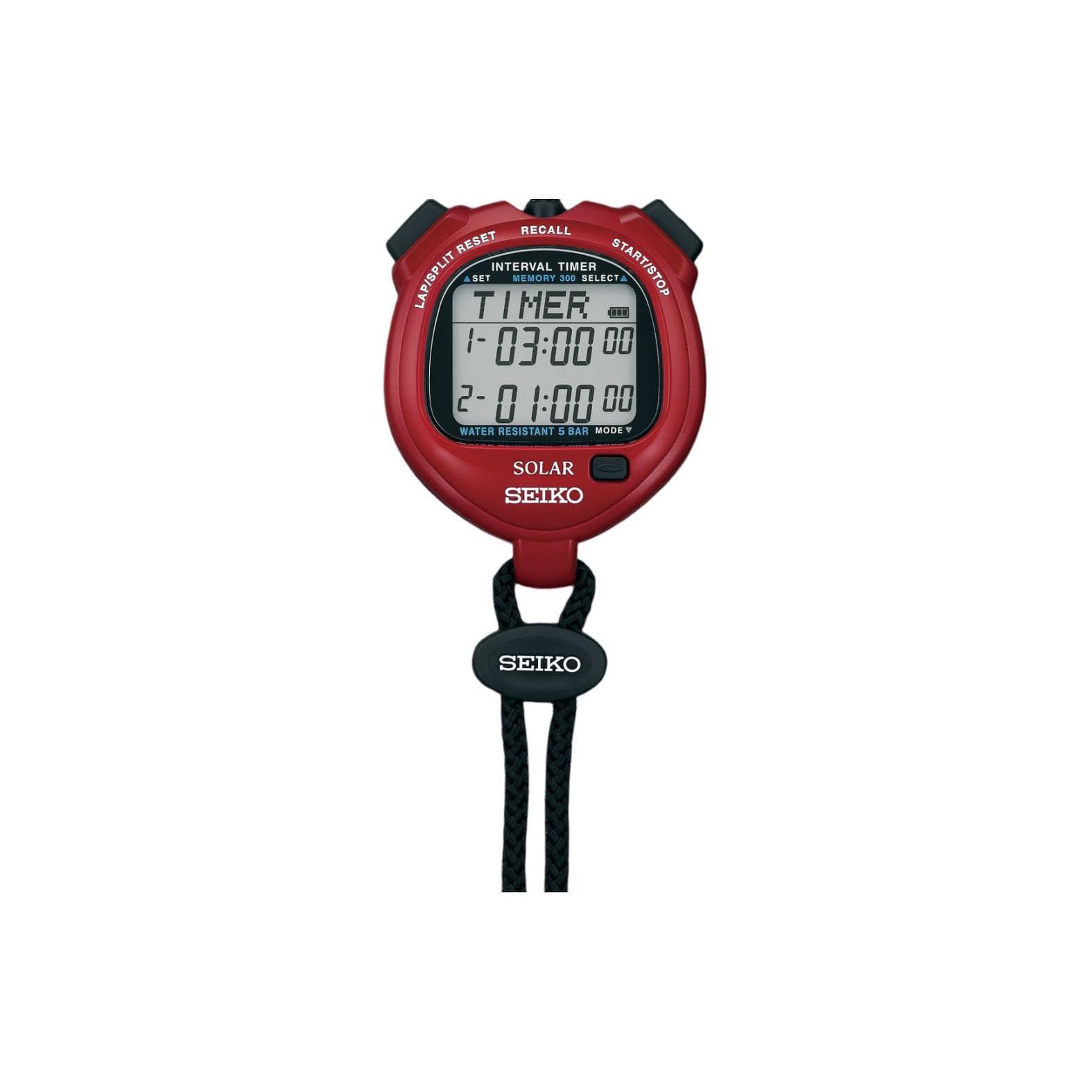 SEIKO Stopwatch Solar Quartz Movement Unisex SVAJ103