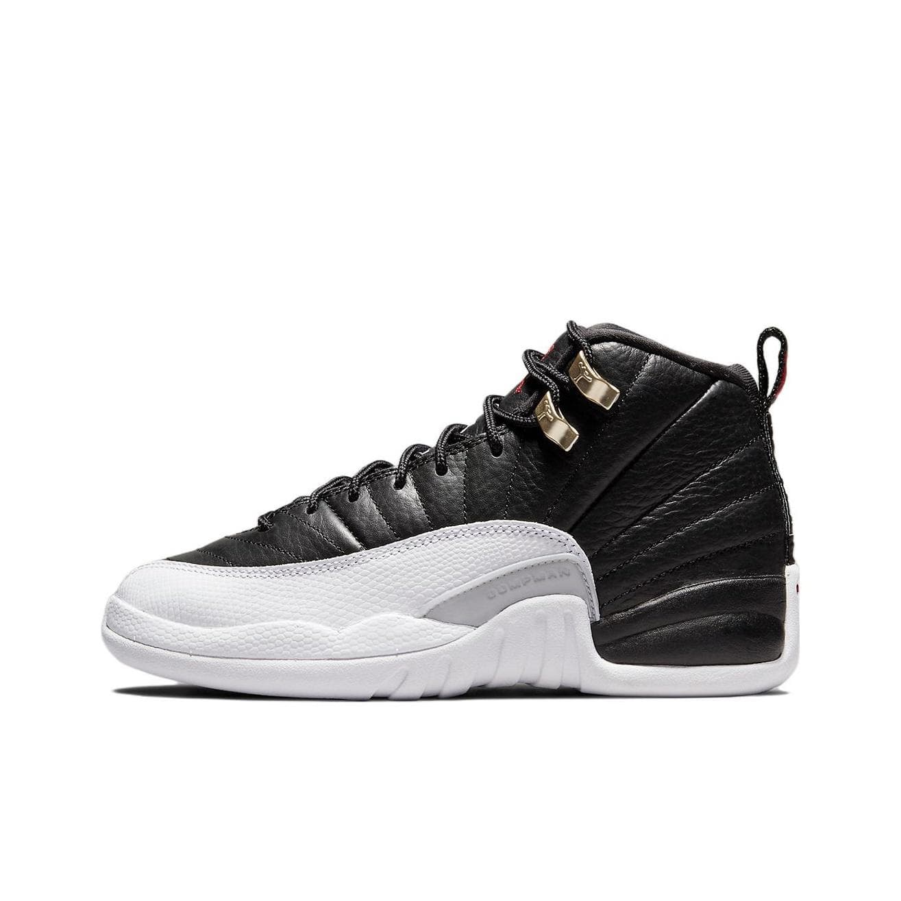 Air Jordan 12 Retro GS Playoff 2022 Kids Sneakers Black Varisty-Red White 153265-006 cm