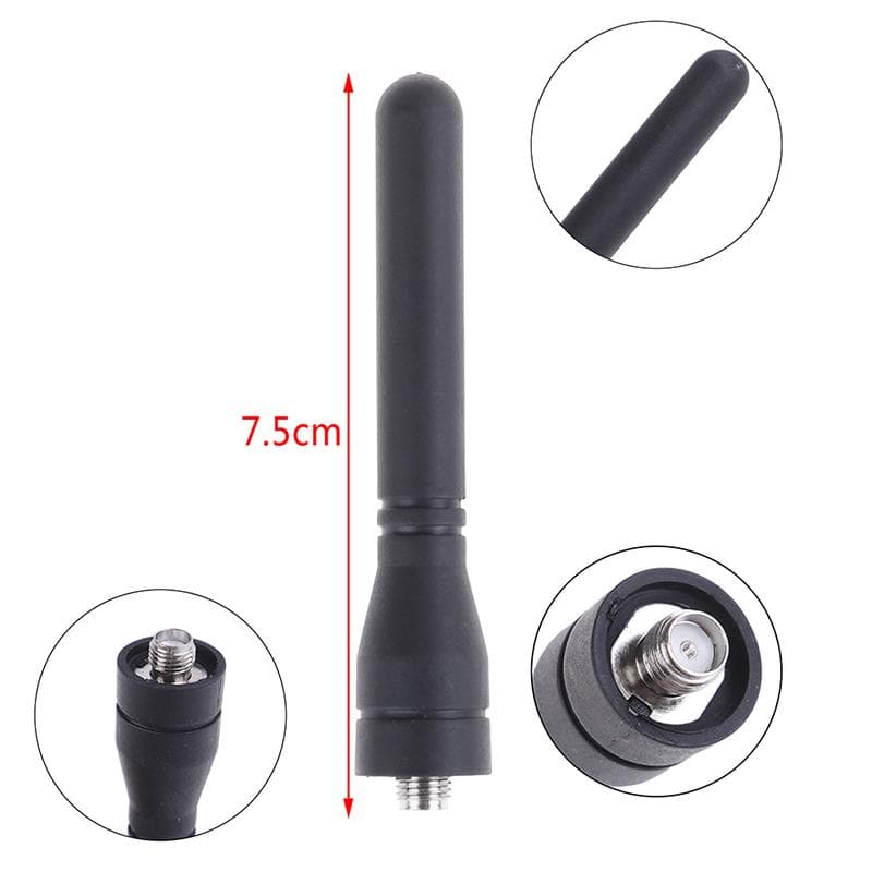 Mini thumb short antenna for Baofeng BF-UV5R UV6R 888S walkie talkie