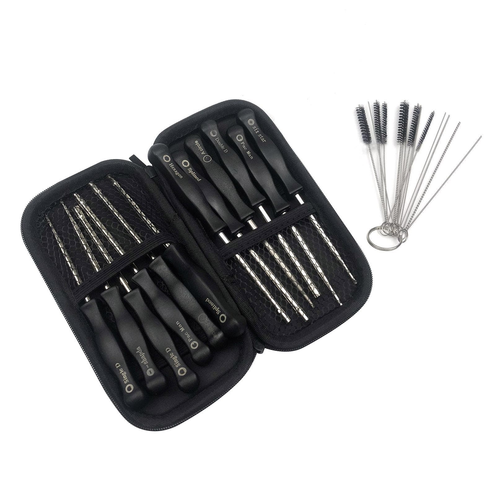 12PCS Carburetor Adjustment Tool with Cleaning Tool for 2 Cycle Small Engine Replacement for Poulan
