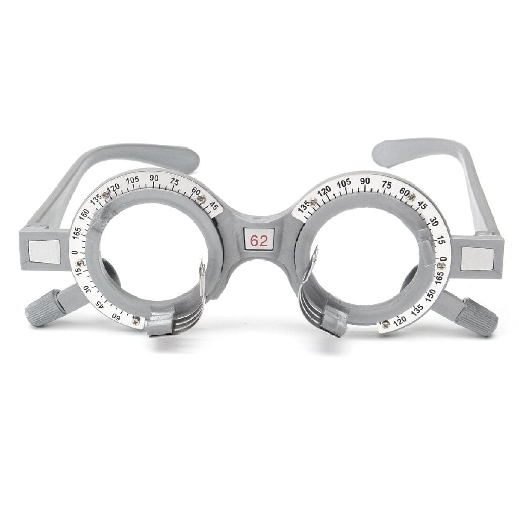 104Pcs Eye Test Optometry trial lens case Metal Trim Evidence Box Optical Lens Trial lens set