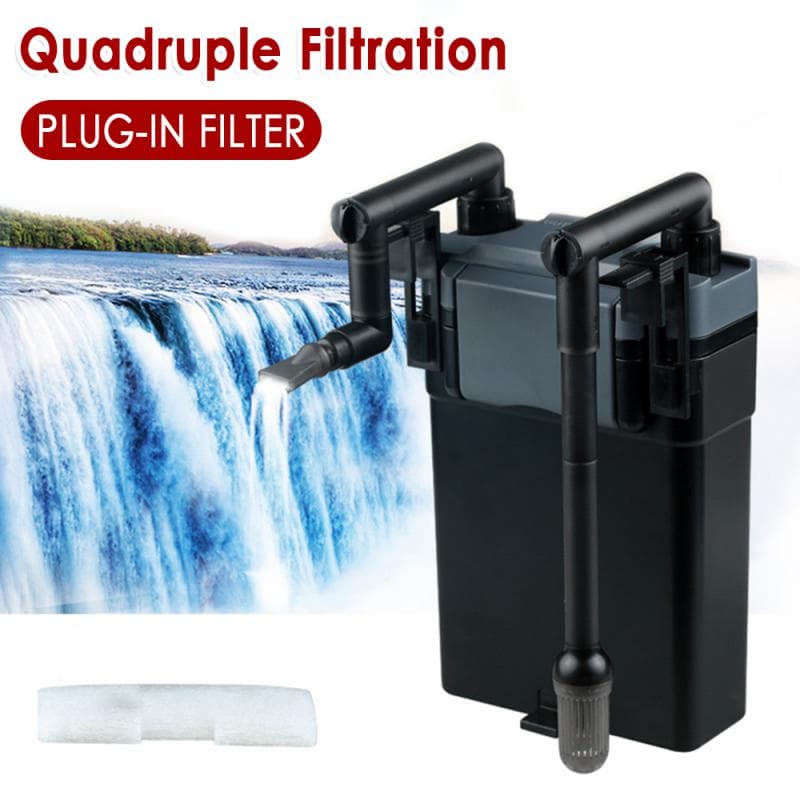 Sunsun HBL-801/802/803 Fish Tank Filter Wall-mounted Fish Tank Filter Barrel Aquarium External Grass Tank Filter black