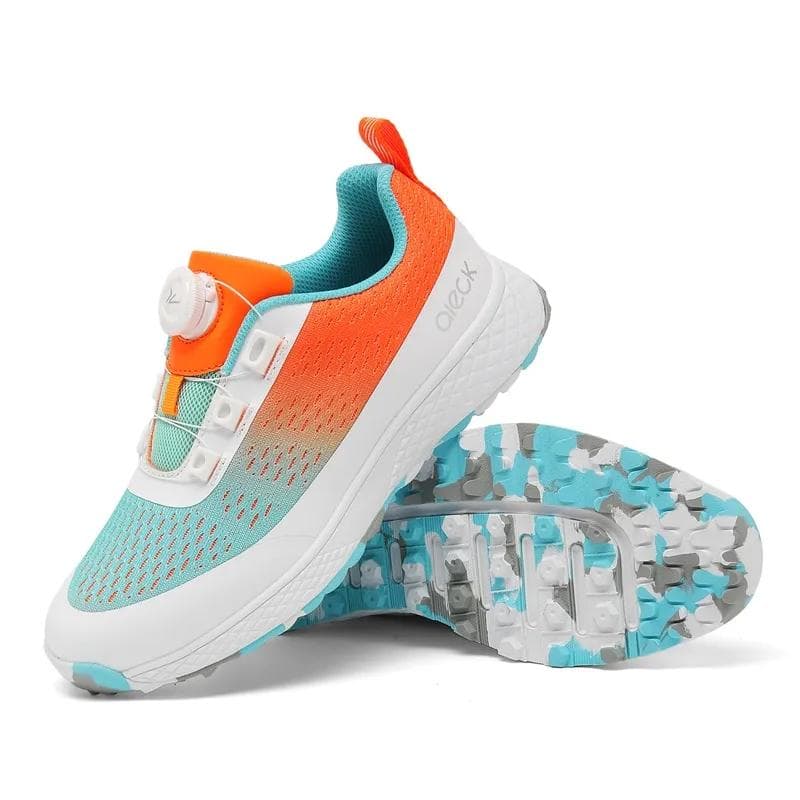 Golf Shoes Women Comfortable Golf Sneakers Sports Outdoor Walking Footwears Anti Slip Athletic Sneakers Caddie Shoe Breathable cm