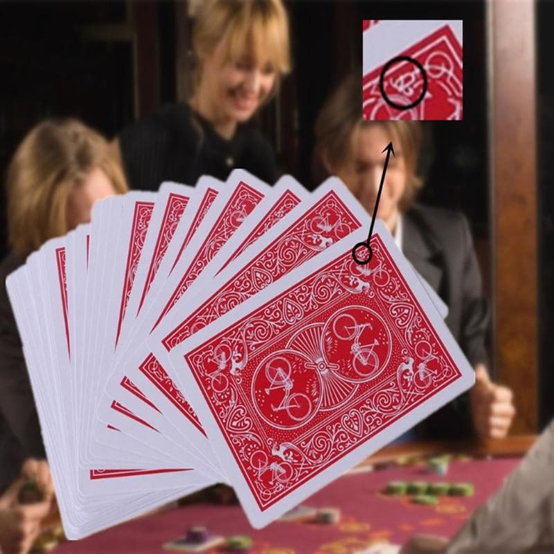 Secret Marked Poker Cards See Through Playing Cards Magic Toys simple unexpected Magic Tricks