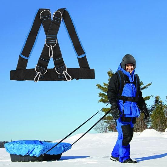 Sled Vest Harness with D-Ring Hook Heavy Duty Resistance Training