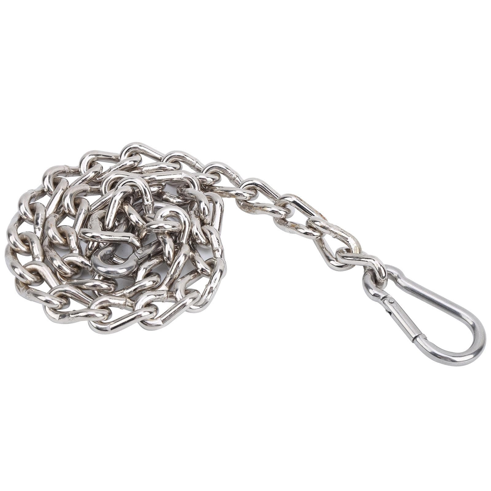 Outdoor LoadBearing Extension Chain Swing Sandbag Hanging Chain with Carabiners